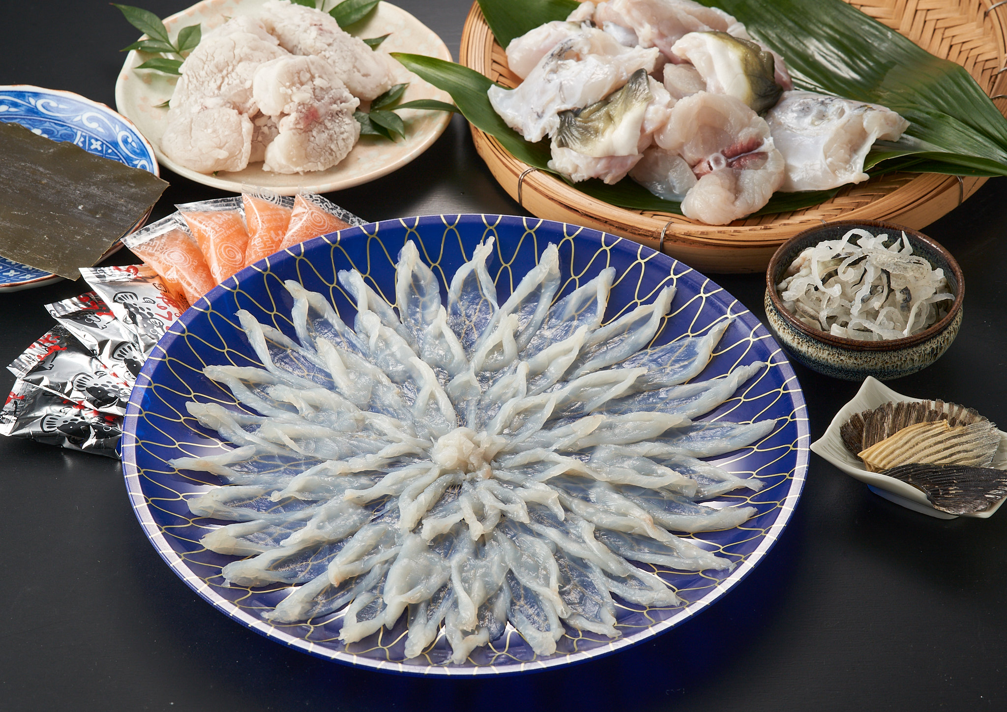 とらふぐお刺身と鍋のセット